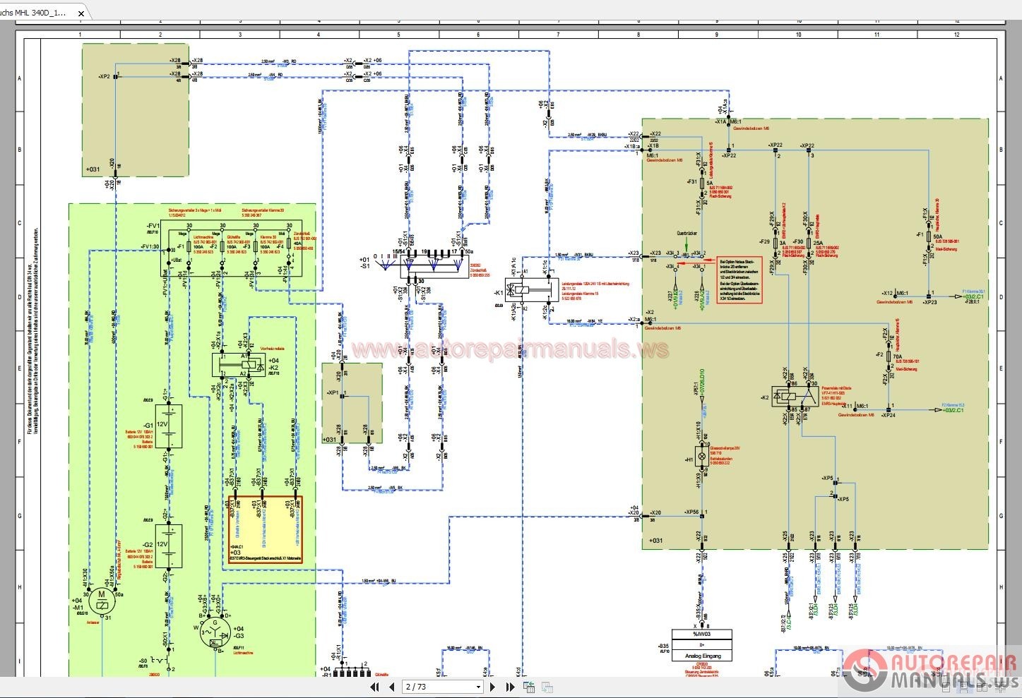 hiab crane wiring diagram